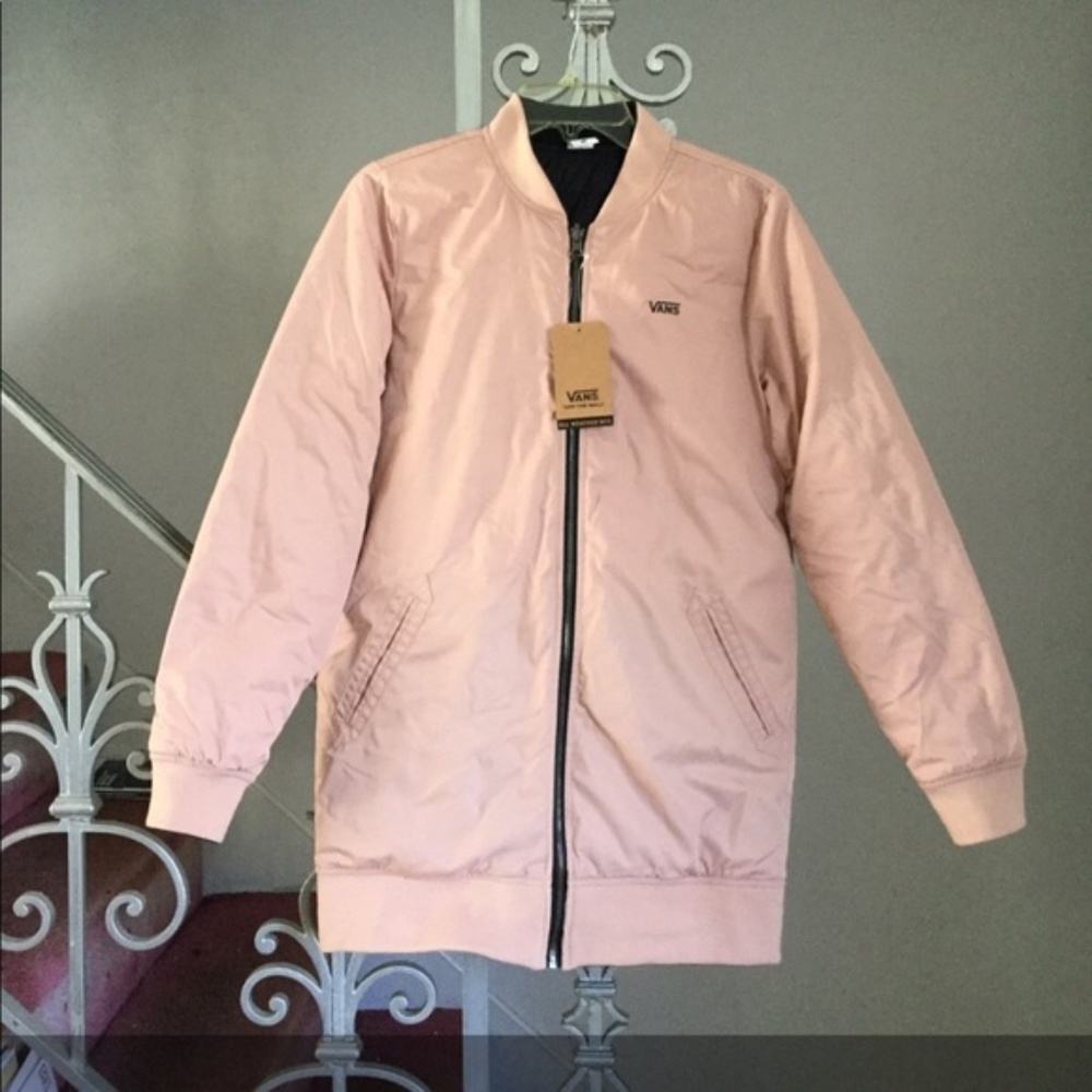 VANS Reversible Women's Down Jacket (Pink/Black)